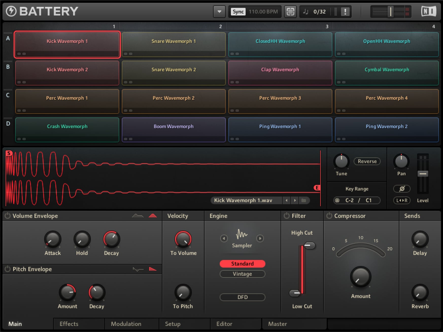 Wavemorph Kit in Battery